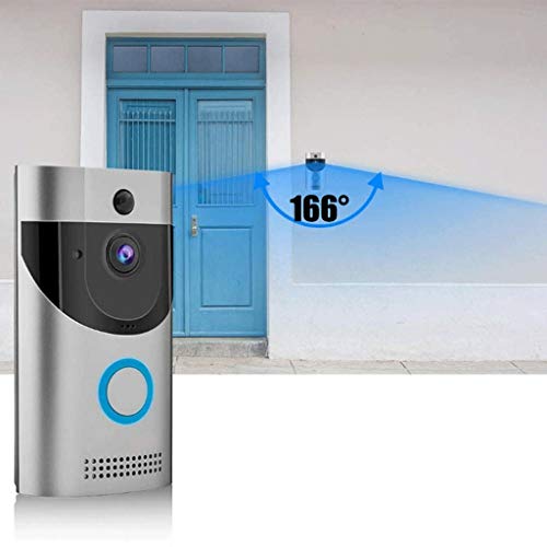 WiFi Smart Video Doorbell 1080P HD with Night Vision - Wireless Security Camera, Real-Time Alerts, Weatherproof - Perfect for Home, Office & Apartment Security Monitoring