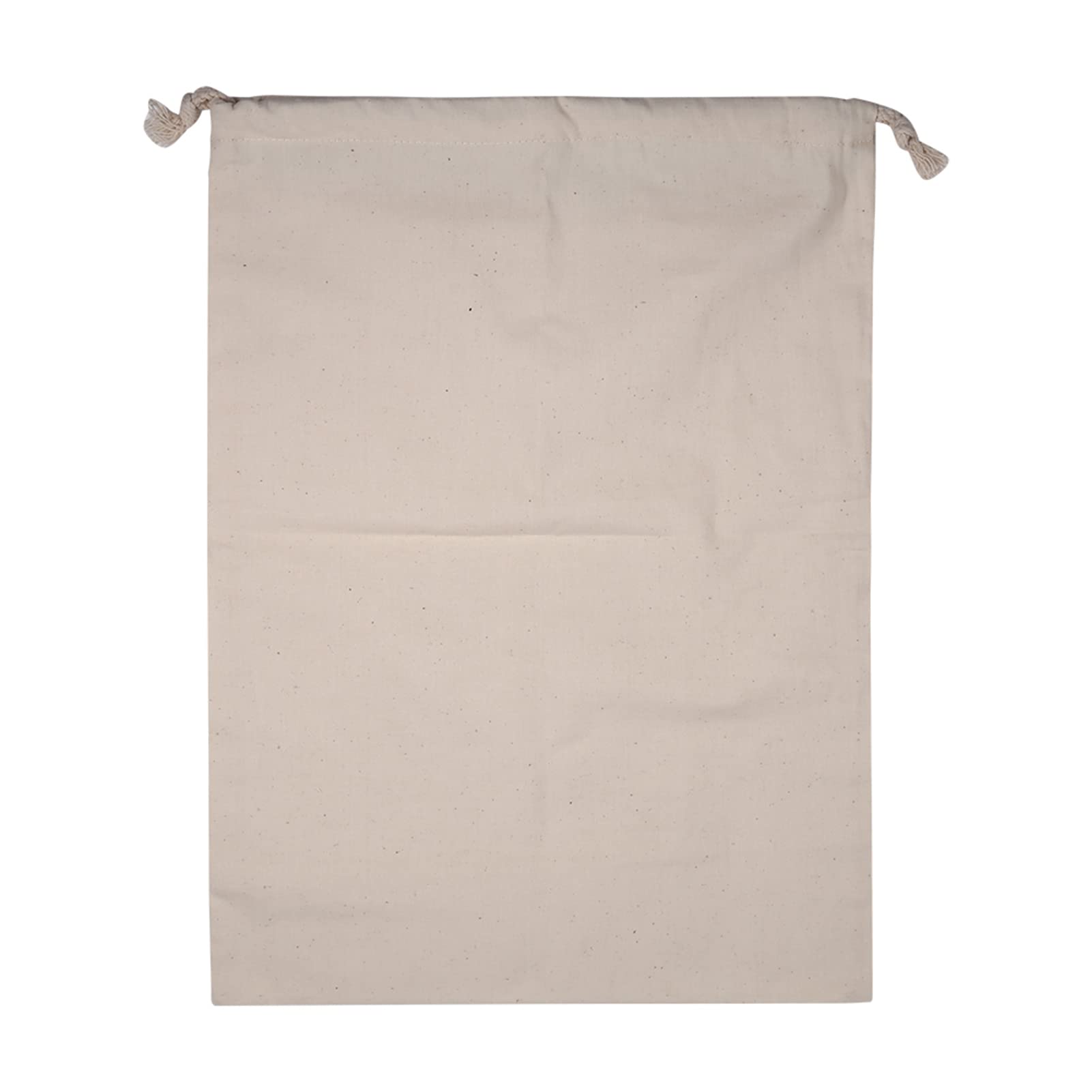 Premium Cotton Drawstring Storage Bags - 30x40cm Laundry Sack, Travel Organizer, Beach & Produce Bag - Reusable Eco-Friendly Cloth Pouches for Home, Travel, Camping & Grocery Shopping