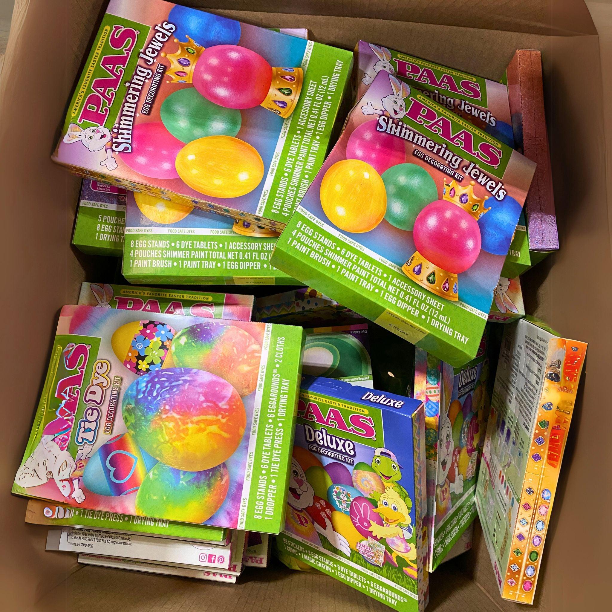 400 Pcs Easter Pallet - Assorted Seasonal Decorations, Eggs & Baskets for Easter Party, Home Decor and Spring Celebrations