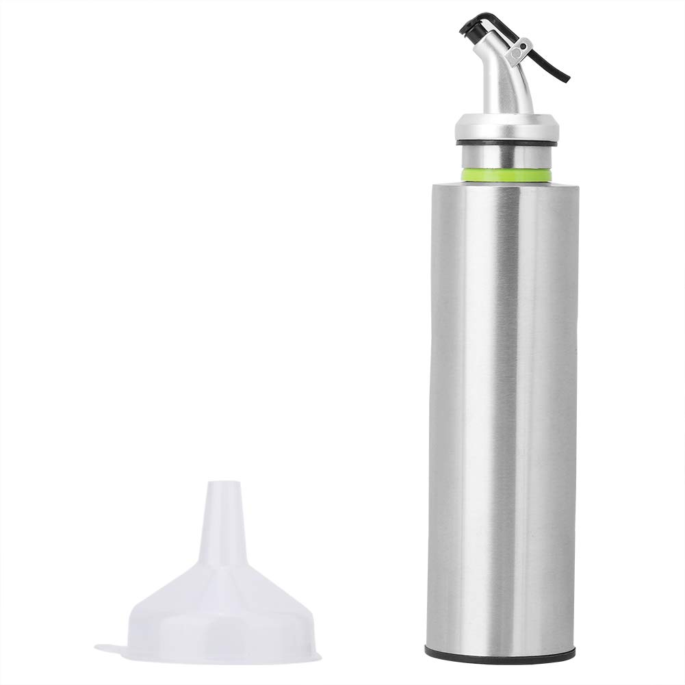 Premium 250ml Oil Dispenser Bottle - Anti-Corrosion Visible Liner for Cooking Oil, Vinegar & Soy Sauce | Perfect for Kitchen Countertop, Salad Dressing & Meal Prep