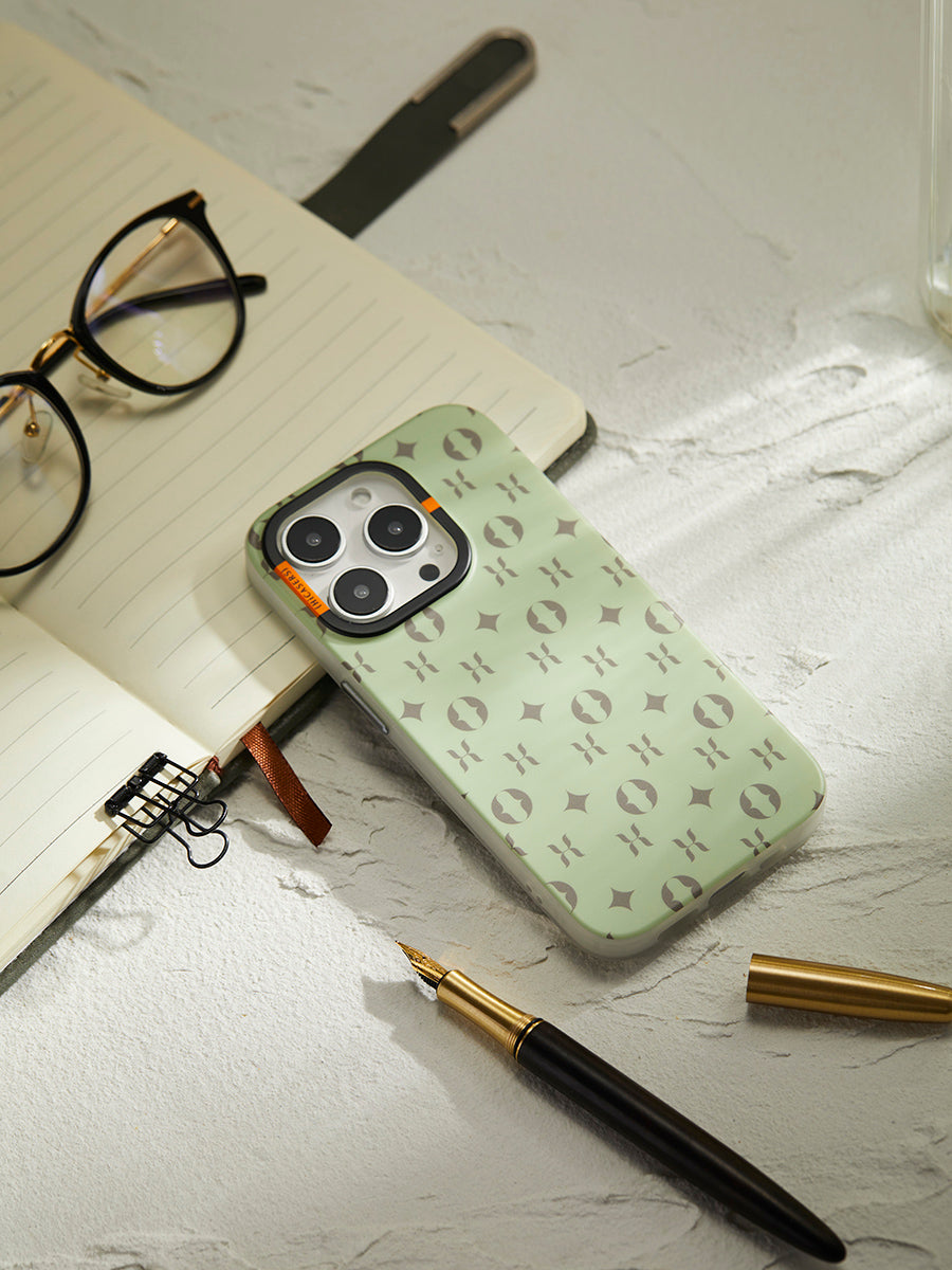 Custom Logo Phone Case - Pale Sage Green - Protective & Stylish Cover for iPhone & Samsung - Perfect for Work, Travel & Everyday Use