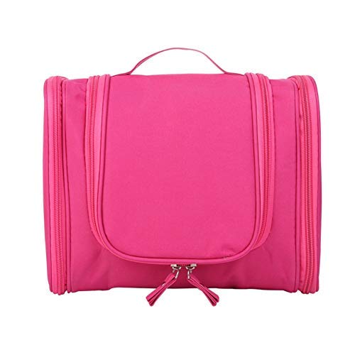 **Trexee Large Waterproof Travel Makeup Organizer Bag - Multi-functional Cosmetic Case with Hook for Women, Perfect for Travel, Gym, Home Storage & Daily Use**