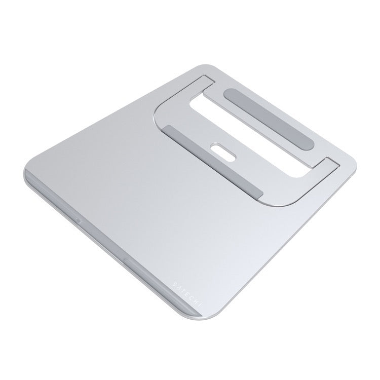 Satechi Aluminum Laptop Stand for MacBook & Notebook - Adjustable Ergonomic Riser with Ventilation for Home Office & Workspace (Silver)