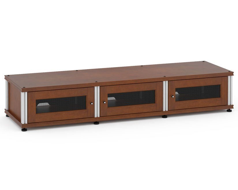 Salamander Designs Synergy Single Box 133 Audio Cabinet - Premium TV Stand for Home Theater & Entertainment Systems - Perfect for Living Room, Bedroom, or Office Setup