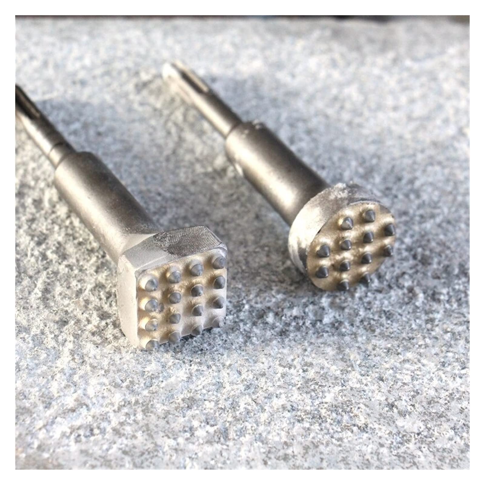 Alloy Electric Flower Hammer Drill Bit Set - Flat, Round, Groove & Gouge Chisels (12mm Hole Diameter) for Gardening, Woodworking & DIY Floral Arrangements