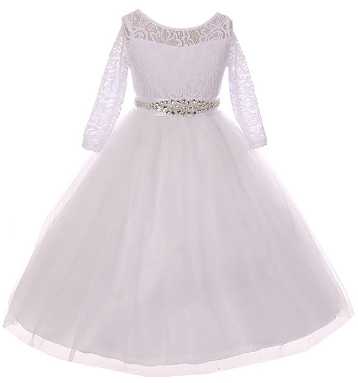 BNY Corner Formal Communion Wedding Bridesmaid Party Girl Dress USA Size 2-20 - Elegant Church Ceremony, First Communion & Special Occasion Dresses for Girls
