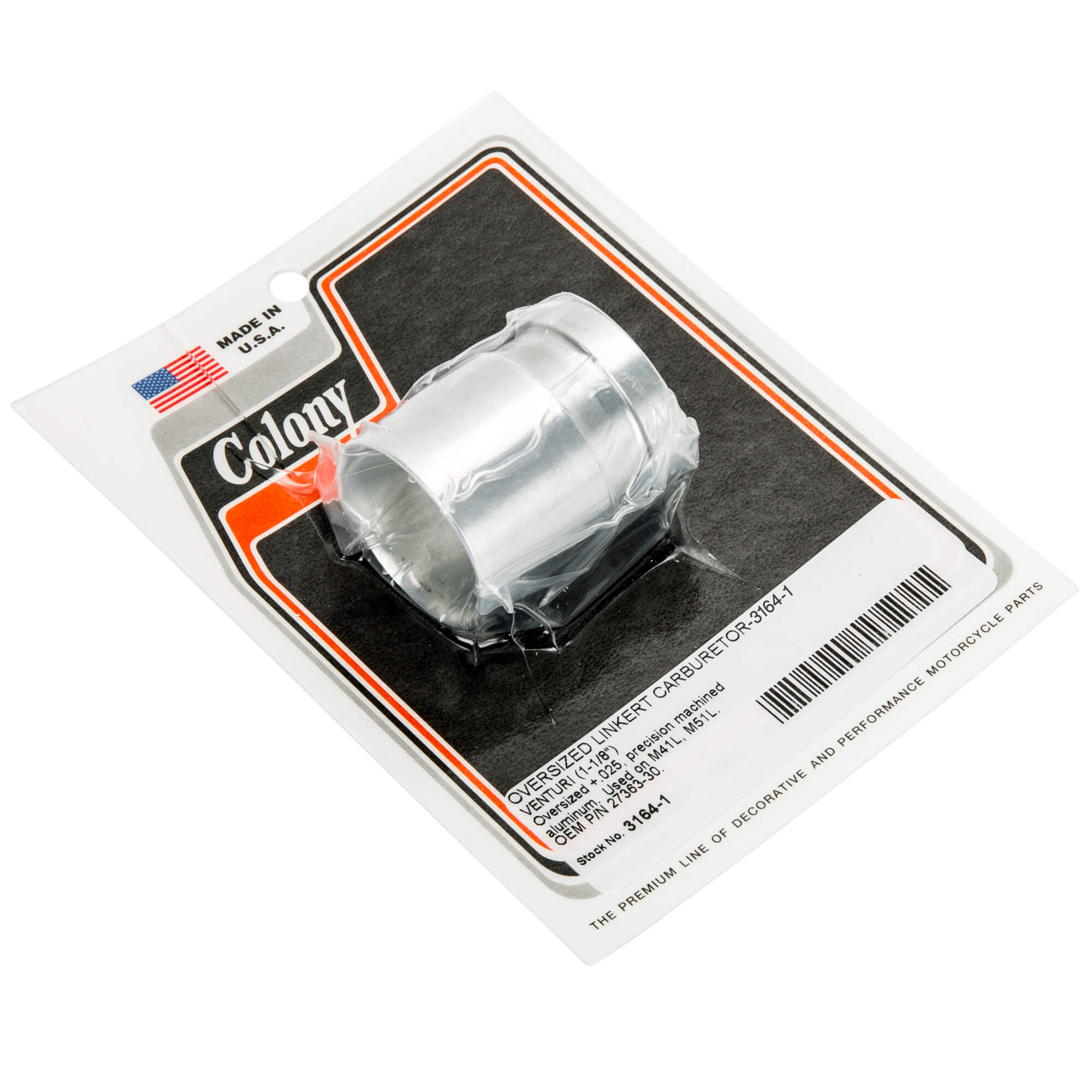 3164 1 Carb Venturi Oversized .025 OEM# 27363 30 - High Performance Carburetor Venturi for Small Engines, Lawn Mowers, and Outdoor Power Equipment