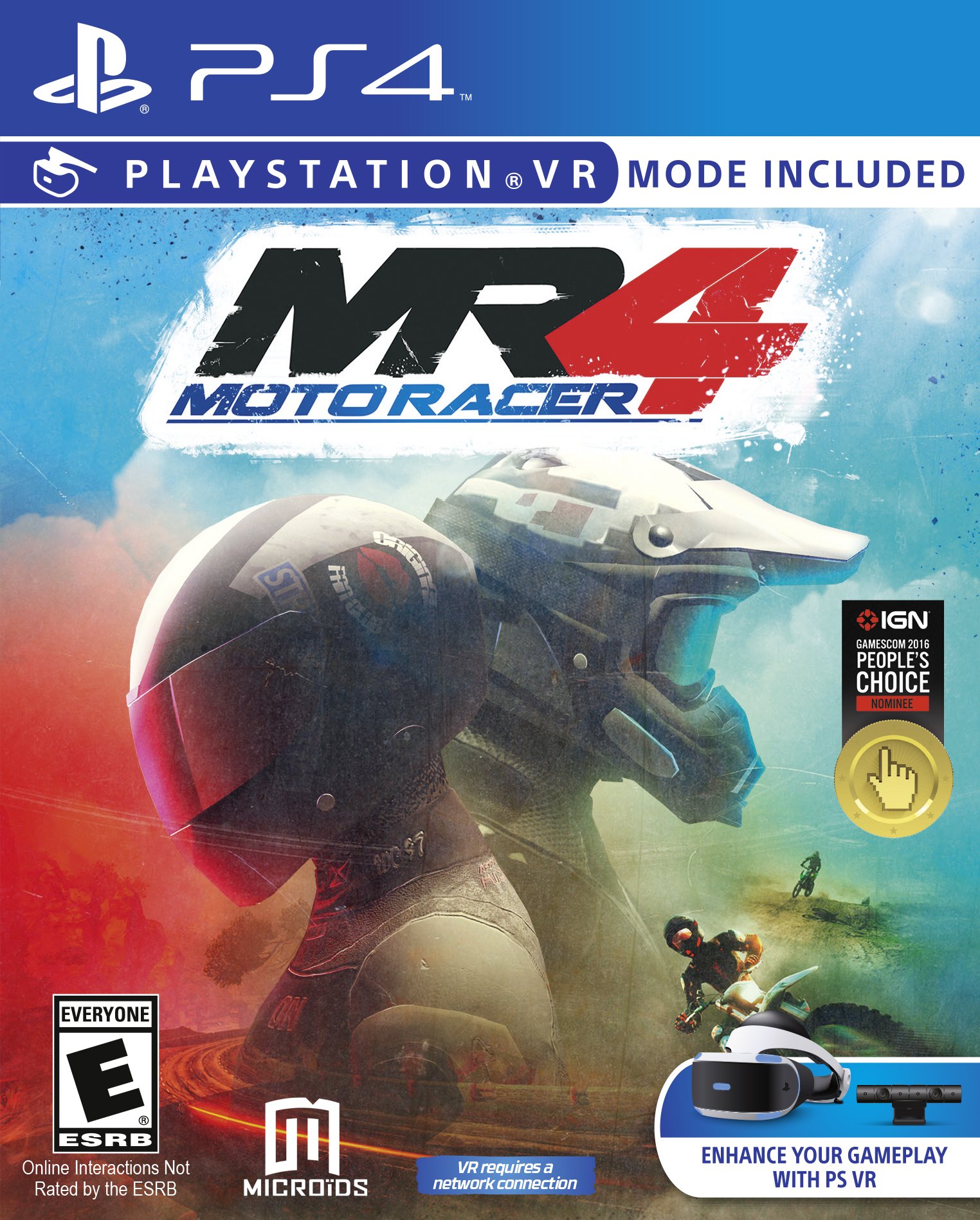 Moto Racer 4 - PlayStation 4 PS4 Racing Game - High-Speed Motorcycle Action for Thrilling Arcade & Multiplayer Racing at Home