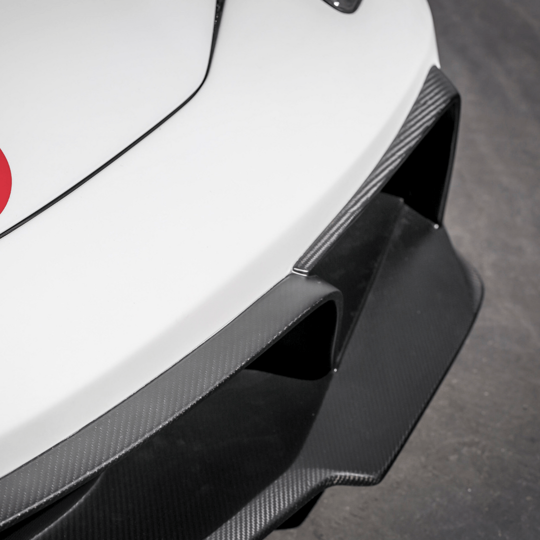 Ferrari 458 Italia VX Carbon Fiber Front Bumper with Front Spoiler - High-Performance Upgrade for Racing & Street Use