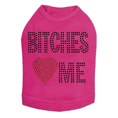 Bitches Love Me Tank Top - Trendy Women's Graphic Tee in Multiple Colors | Casual Wear, Street Style, Summer Outfits