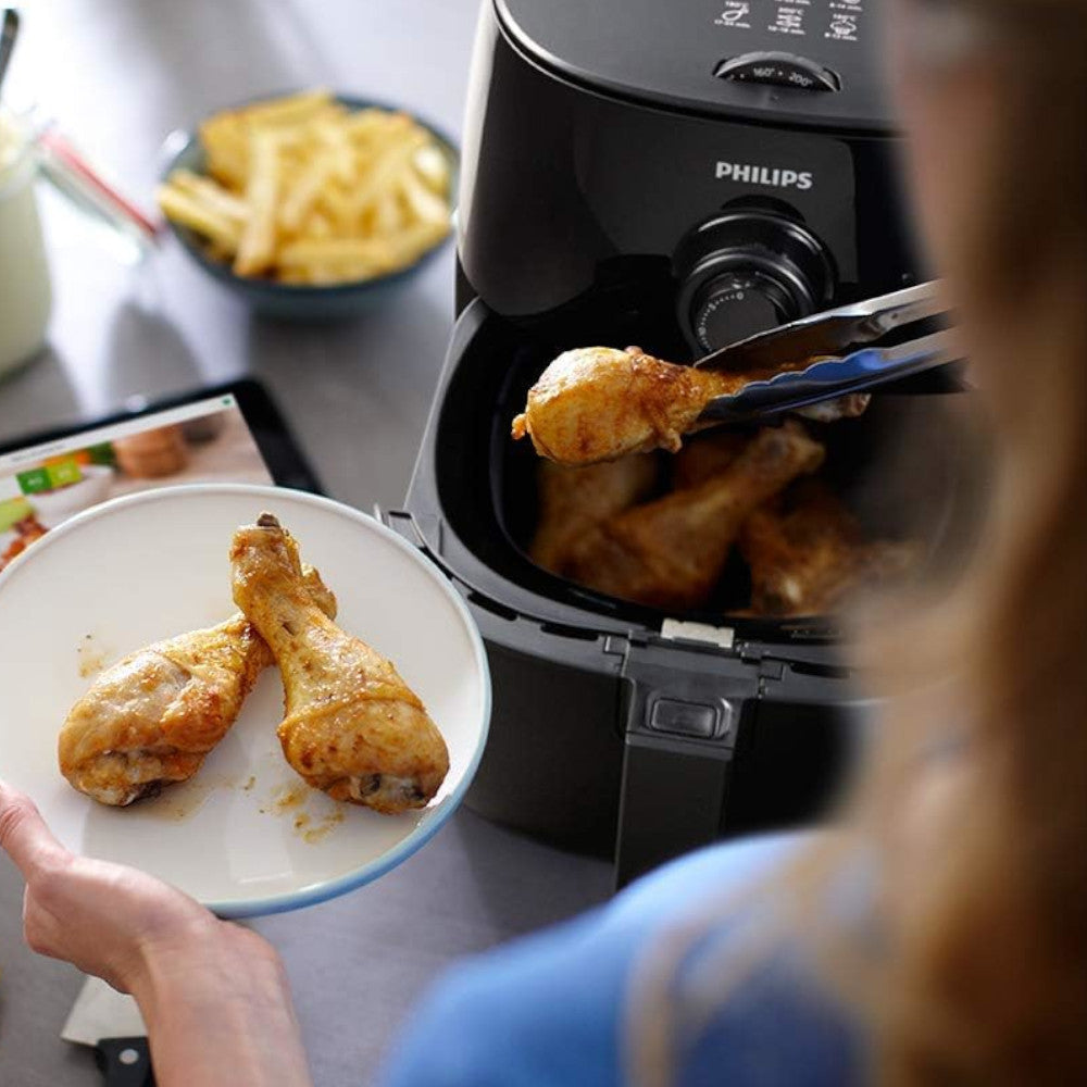 Refurbished PHILIPS HD9621 Air Fryer with TurboStar Technology | Manufacturer Warranty Included | Perfect for Healthy Cooking, Fast Meals & Family Snacks