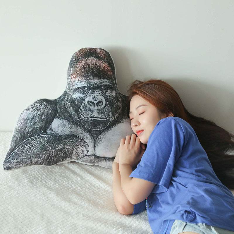 Soft Gorilla Body Pillow Plushie - Cute & Huggable Stuffed Animal for Kids & Adults | Perfect for Cuddling, Home Decor, and Gifts