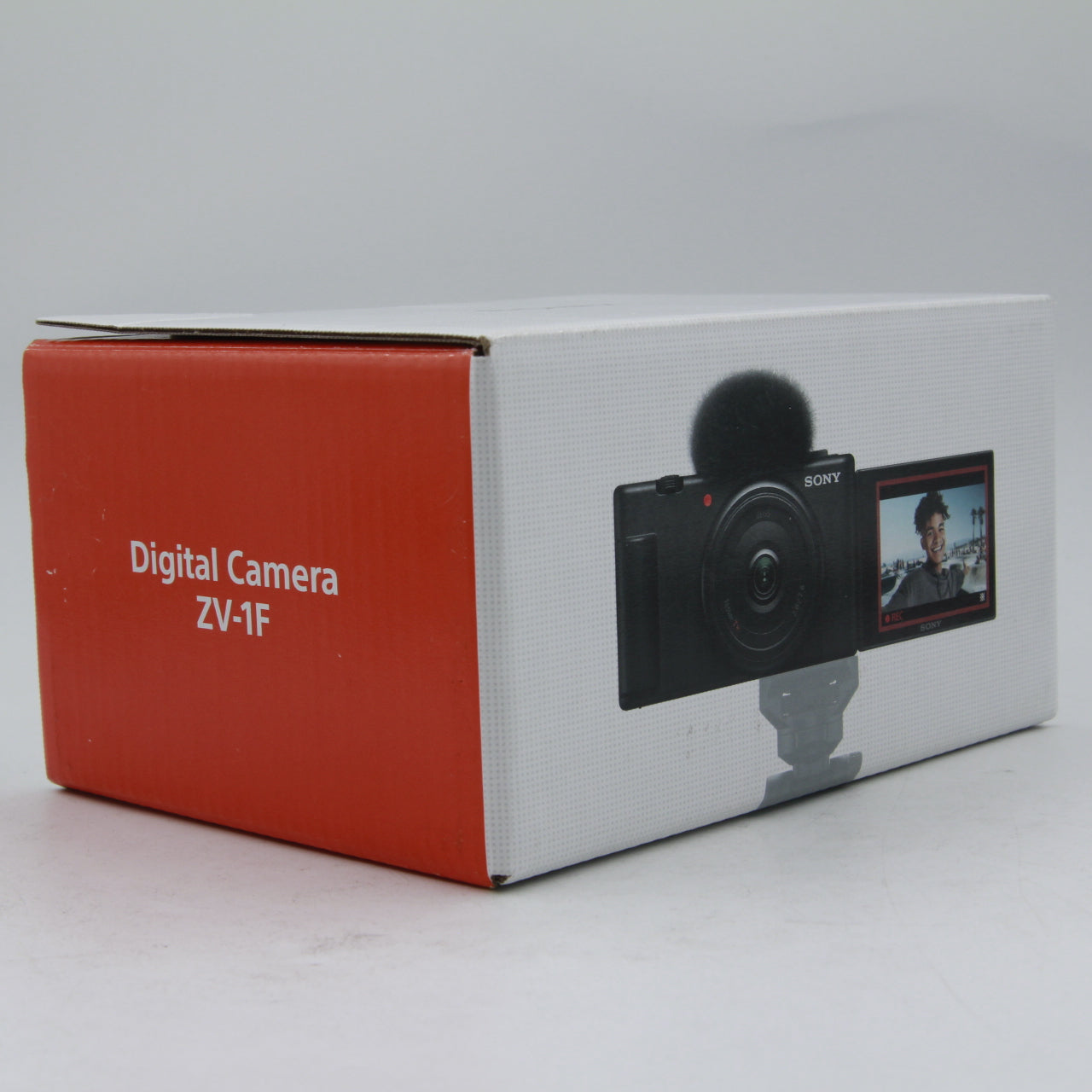 Open Box Sony ZV-1F Vlogging Camera (White) - Perfect for YouTube, Travel & Content Creation