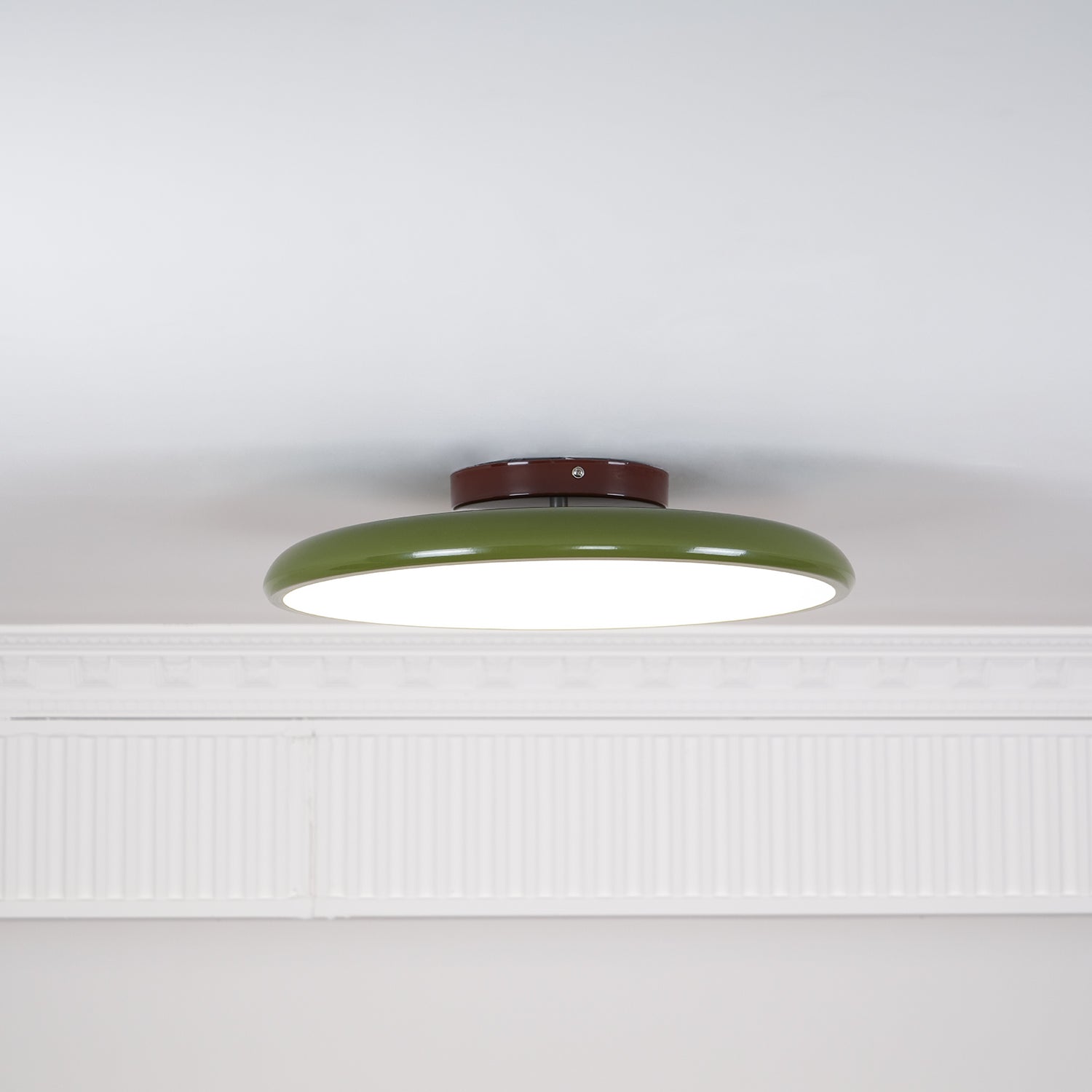Adjustable Ceiling Lamp with Drift Design - Modern Dimmable LED Light Fixture for Living Room, Bedroom, and Dining Area