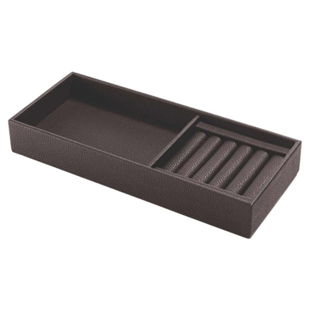 Elegant Night Ring Tray - Jewelry Organizer for Bedside, Bathroom & Travel - Perfect for Rings, Earrings & Small Accessories Storage