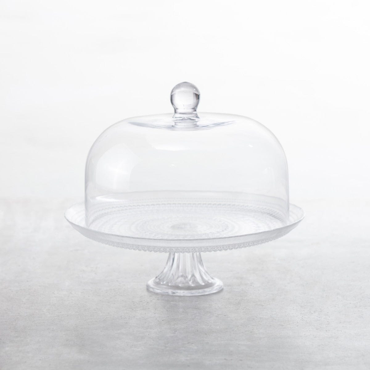Fortessa Glass Dome - Elegant Display Cover for Cakes, Desserts, and Pastries - Perfect for Bakeries, Cafes, and Home Kitchen Decor