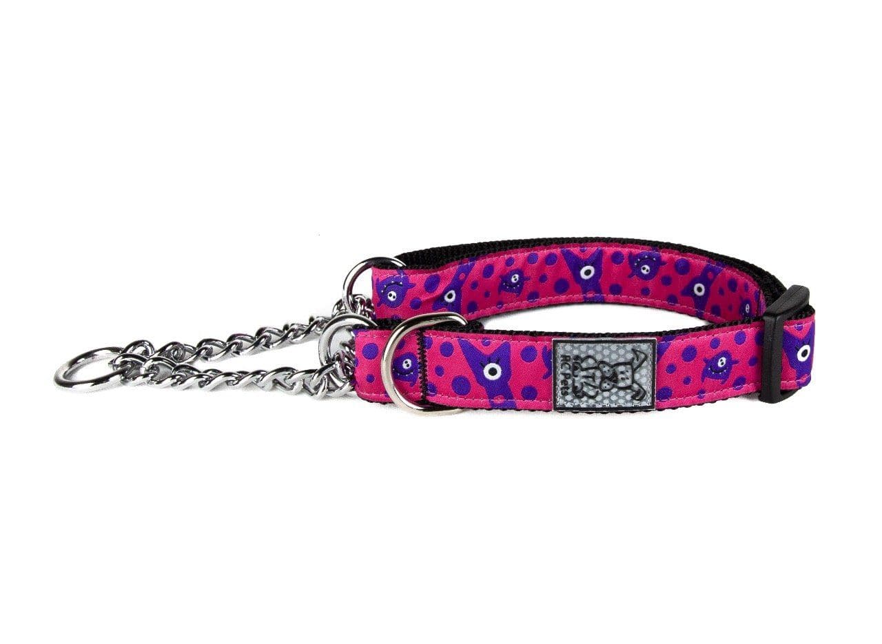 Martingale Dog Training Collar - Merry Monster Style - Adjustable & Safe for Small to Large Dogs - Perfect for Obedience Training, Walks & Outdoor Adventures