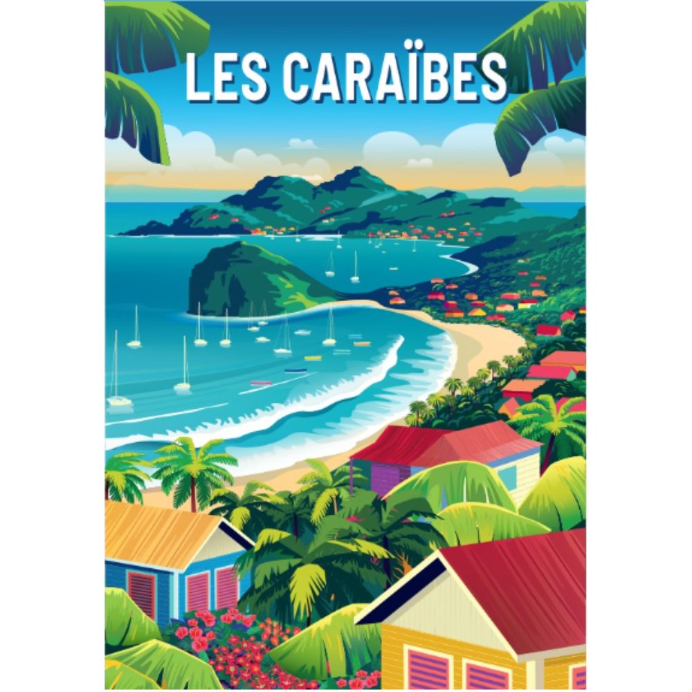 500-Piece Calypto Jigsaw Puzzle - Beautiful Caribbean Beach Scene | Perfect for Family Game Night, Stress Relief & Home Decor