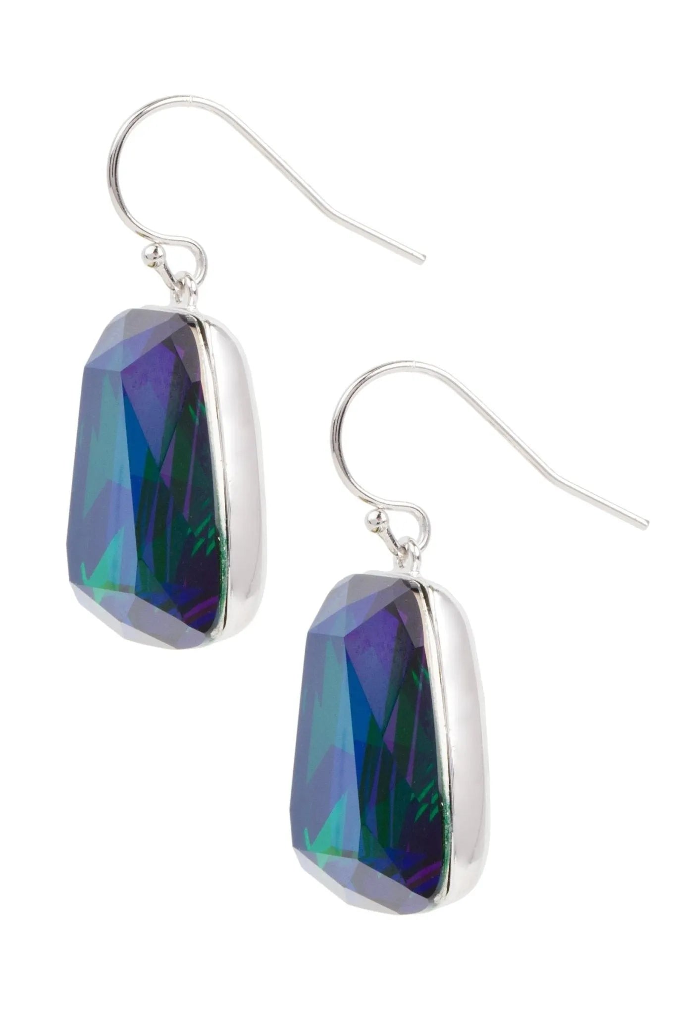 Prism Cushion Stud Earrings for Women - Hypoallergenic Cubic Zirconia Earrings for Everyday Wear & Special Occasions