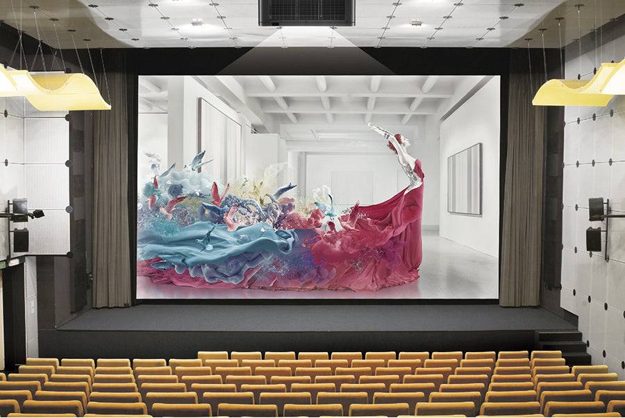 BenQ LU9715 BlueCore Laser Projector - 4K UHD Home Theater & Business Projector for Movies, Gaming & Presentations - Bright 5000 Lumens, HDR10, 98% Rec.709 - Perfect for Living Rooms, Offices & Classrooms