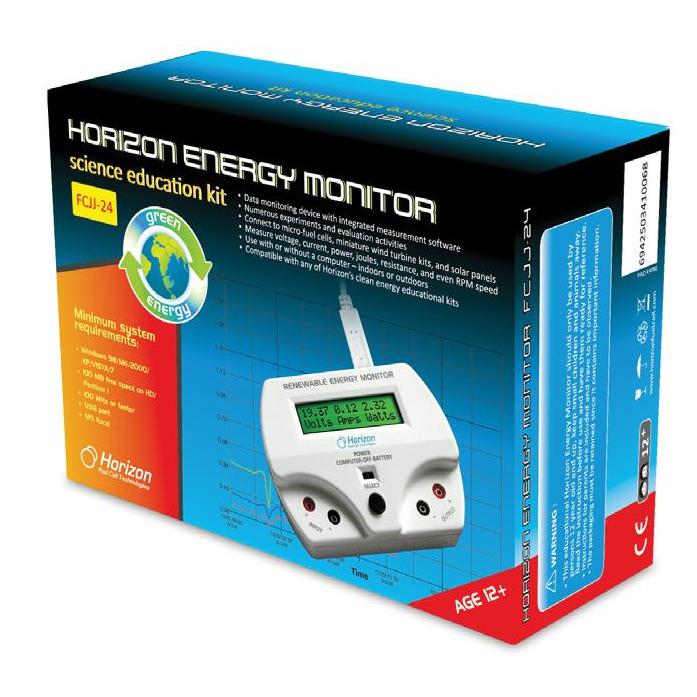 Horizon Renewable Energy Monitor - Solar Power Usage Tracker for Home & RV | Real-Time Energy Consumption Display for Sustainable Living