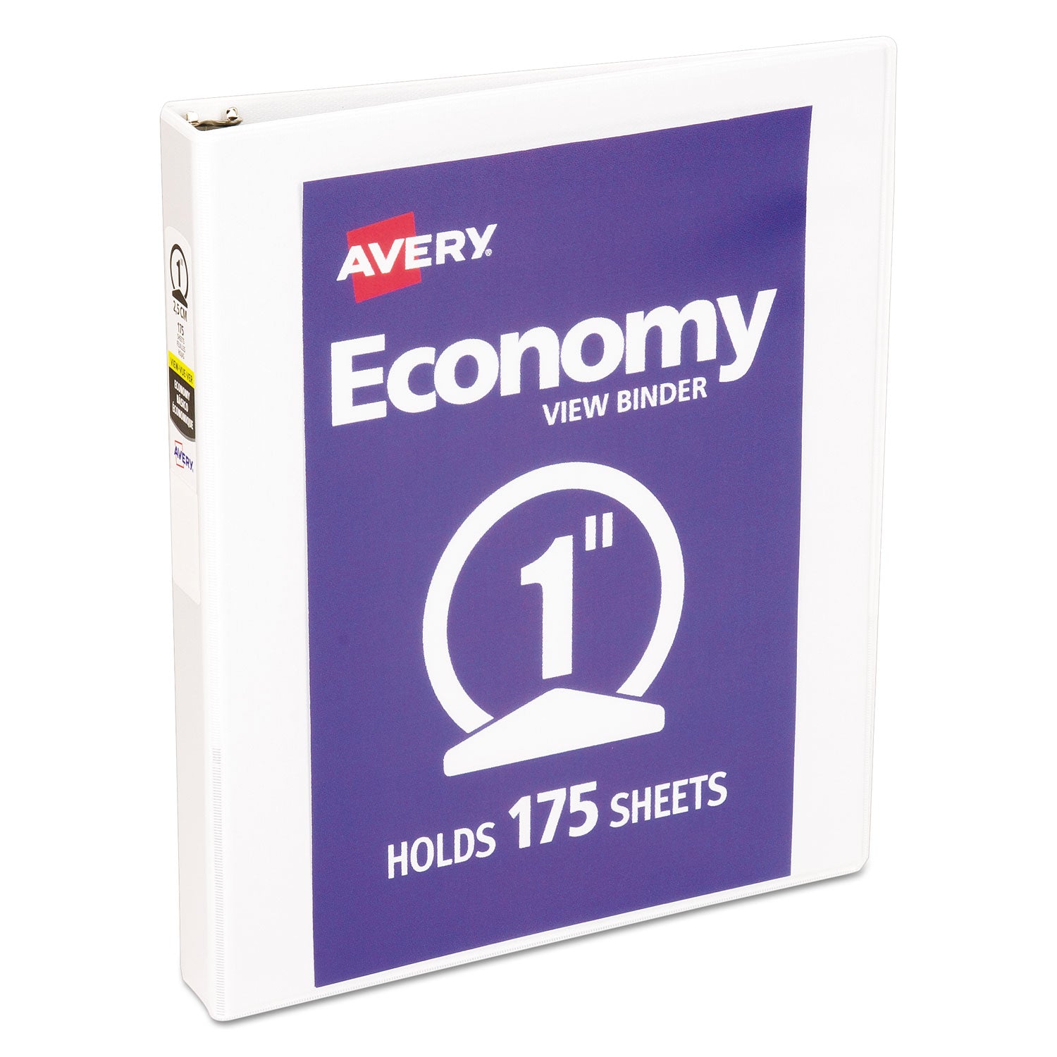 Avery® Economy 3-Ring Binder with Round Rings, 1