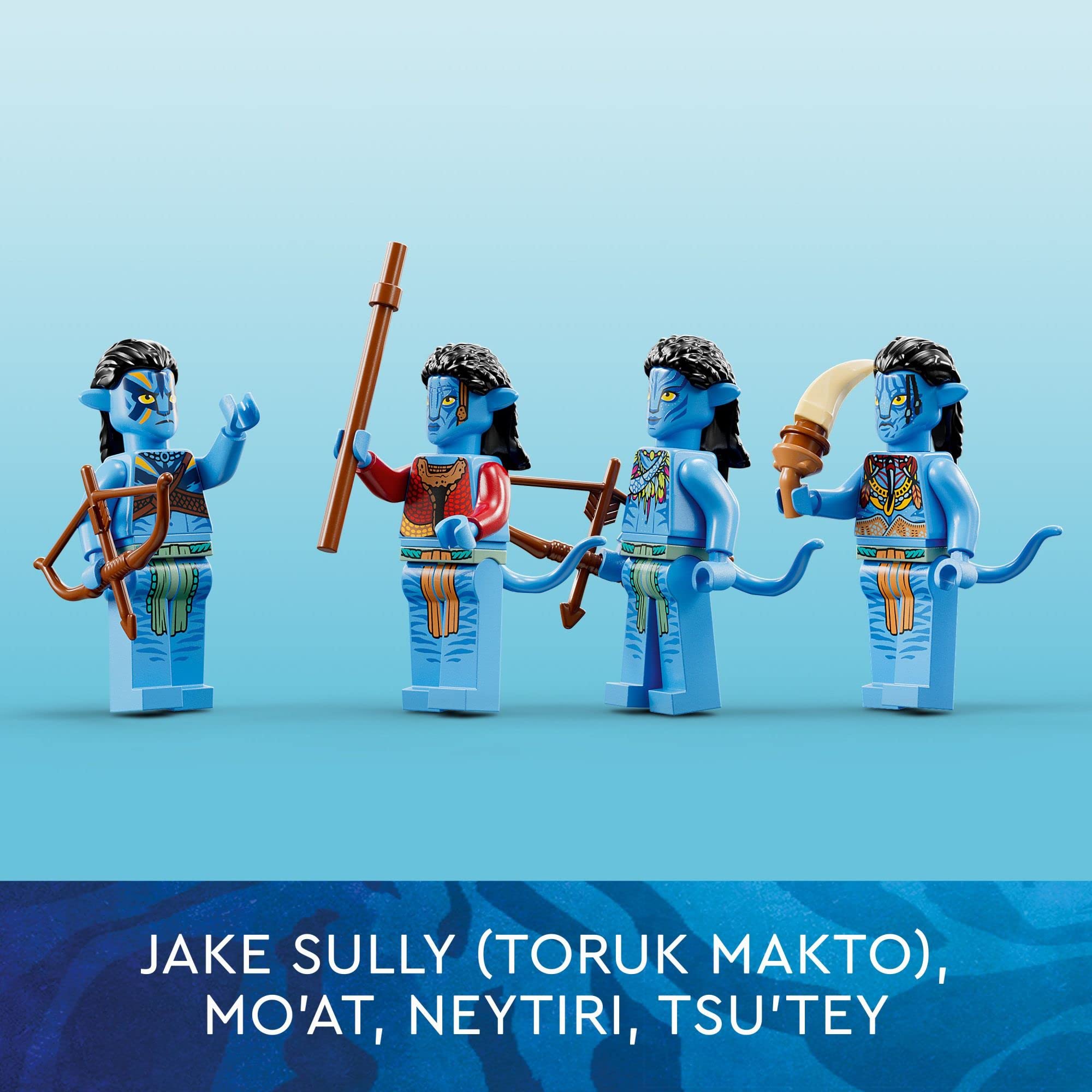 LEGO Avatar Toruk Makto & Tree of Souls 75574 Building Kit | Movie-Inspired Collectible with Jake Sully & Neytiri Minifigures, Direhorse Figure & Glow-in-The-Dark Pandora Adventure | Perfect for Kids' Birthday Gifts & Sci-Fi Movie Fans Collection