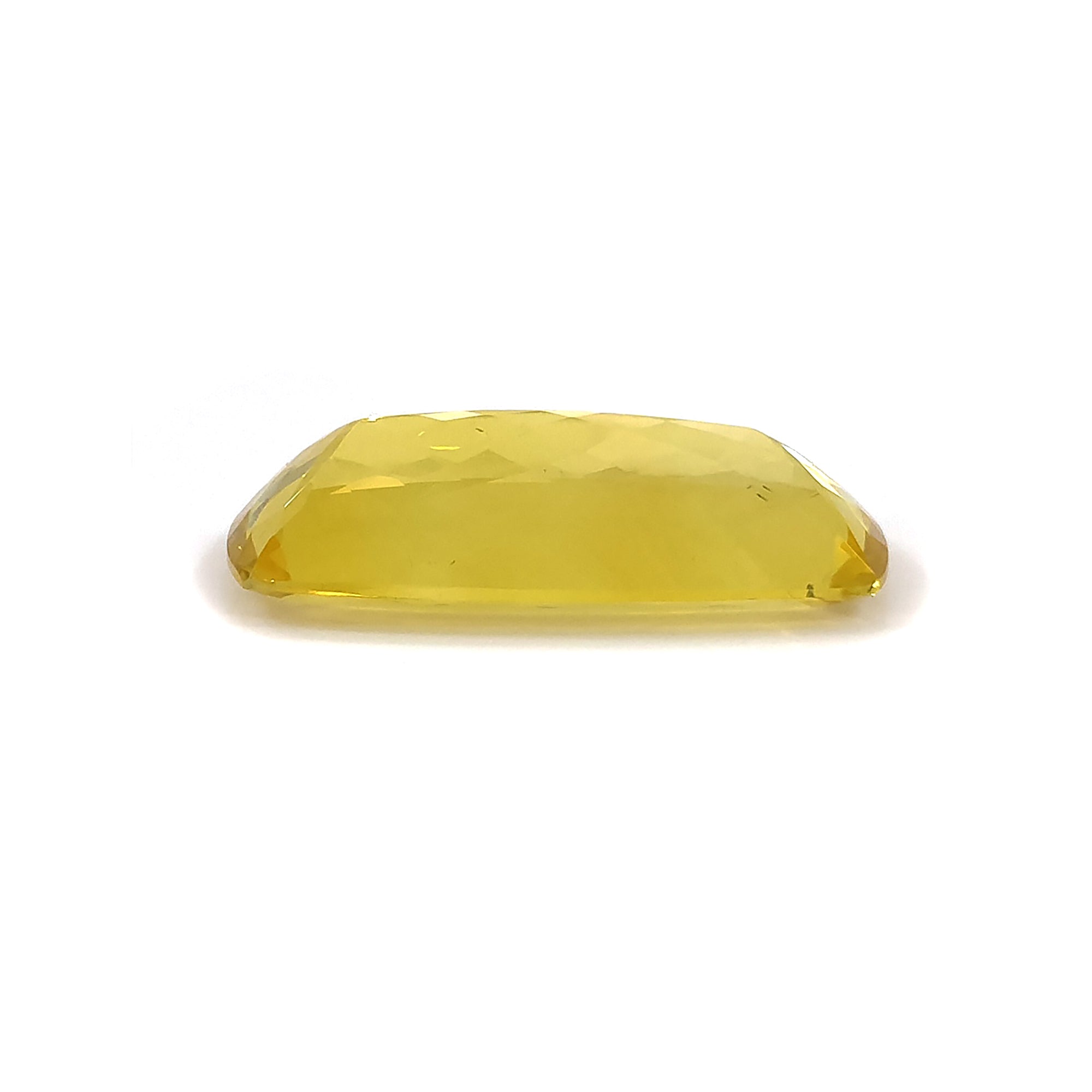 53.05cts Natural Untreated Yellow Citrine Gemstone - Cushion Cut 38x22mm for Jewelry Making, Engagement Rings & Healing Crystals Collection