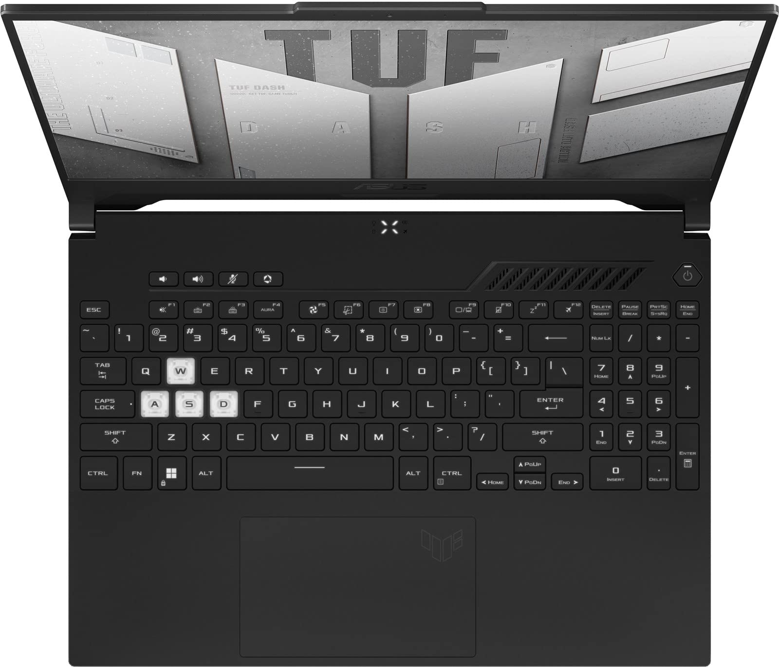 ASUS TUF Dash F15 FX517ZR Gaming Laptop (2022 Model) - Intel i7-12650H, 16GB RAM, 512GB NVMe SSD, NVIDIA RTX 3070 8GB, 15.6