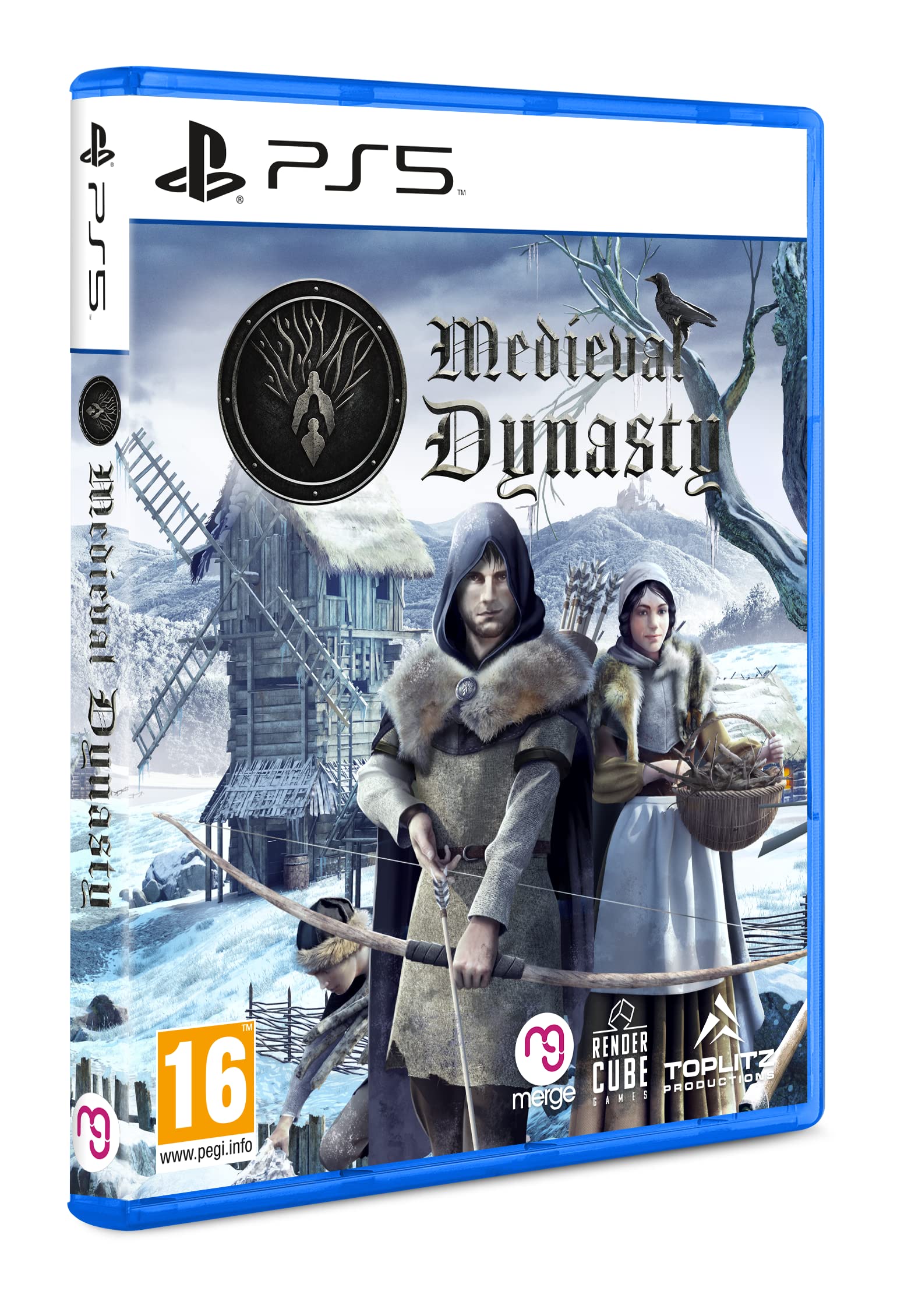 Medieval Dynasty PS5 Game - Open World Survival & RPG Adventure - Build, Craft & Rule Your Kingdom - Perfect for Fans of Historical Simulation & Strategy Games