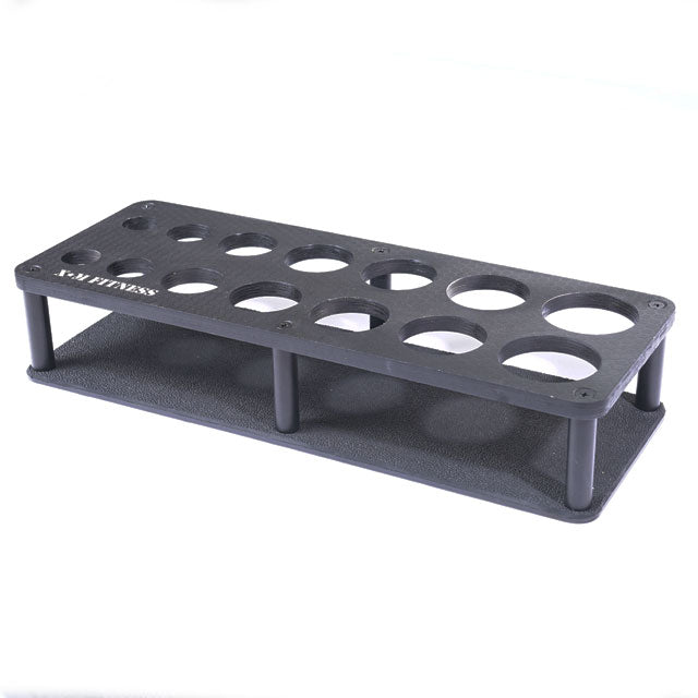 XM Performance Steel Club Storage - Heavy Duty Gym Equipment Organizer for Home & Commercial Use - Perfect for Kettlebells, Dumbbells, and Weight Plates Storage