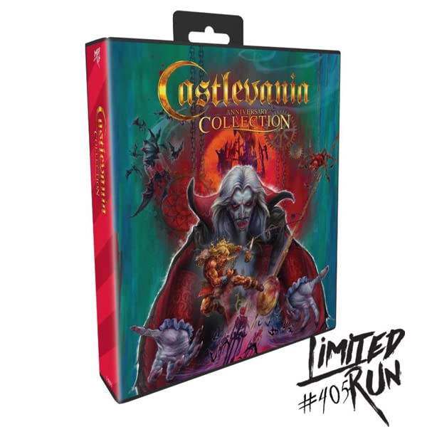 Castlevania: Anniversary Collection (Limited Run #405 Bloodlines) - PlayStation 4 Game | Classic Horror Action Adventure | Perfect for Halloween Gaming & Retro Collectors