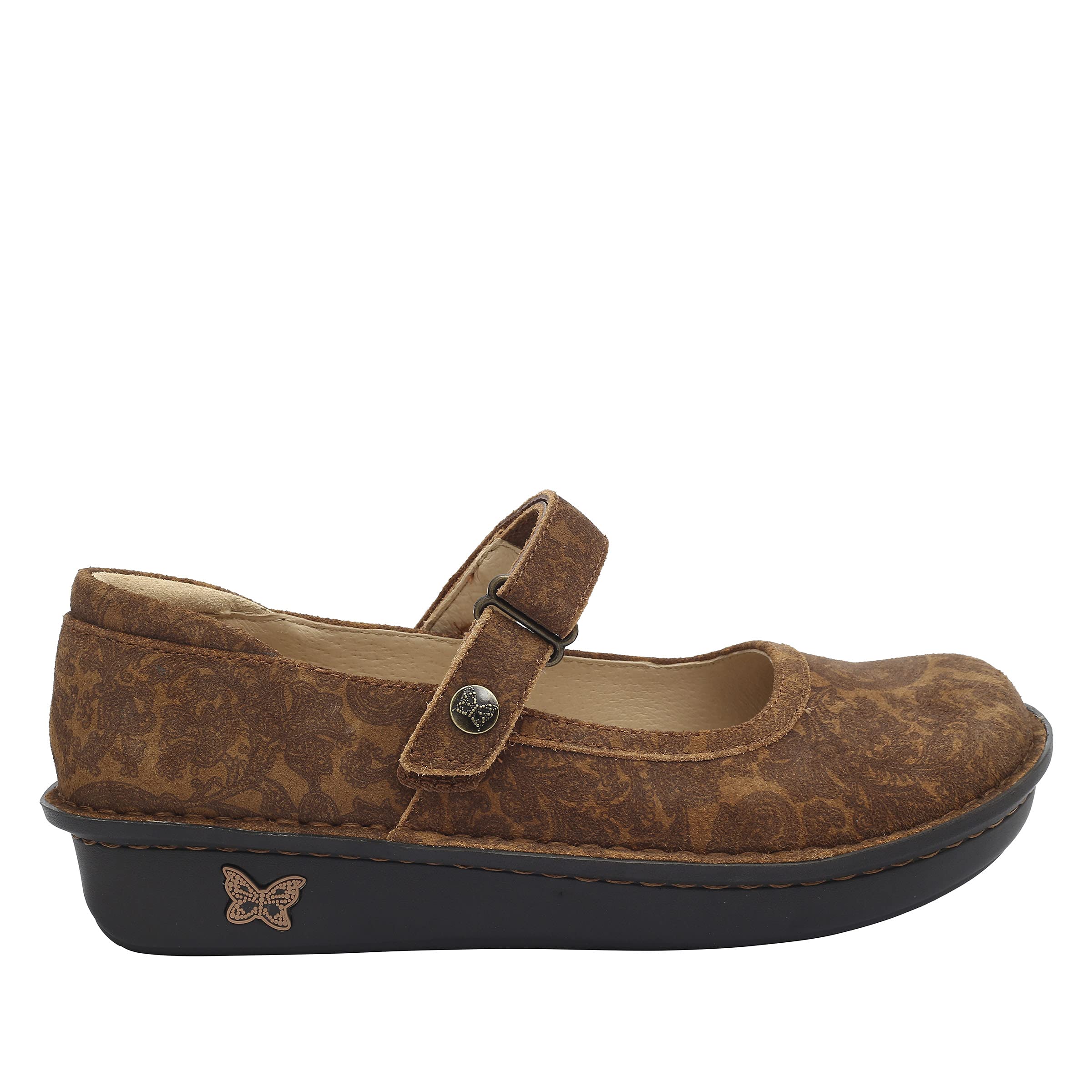 Alegria Belle Women's Mary Jane Shoes - Comfortable & Stylish Slip-On for Work, Nursing & Everyday Wear