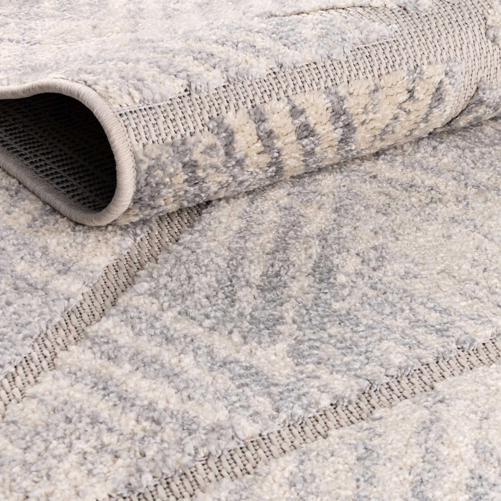Unique Loom Arlo Collection Round Area Rug - 3'3