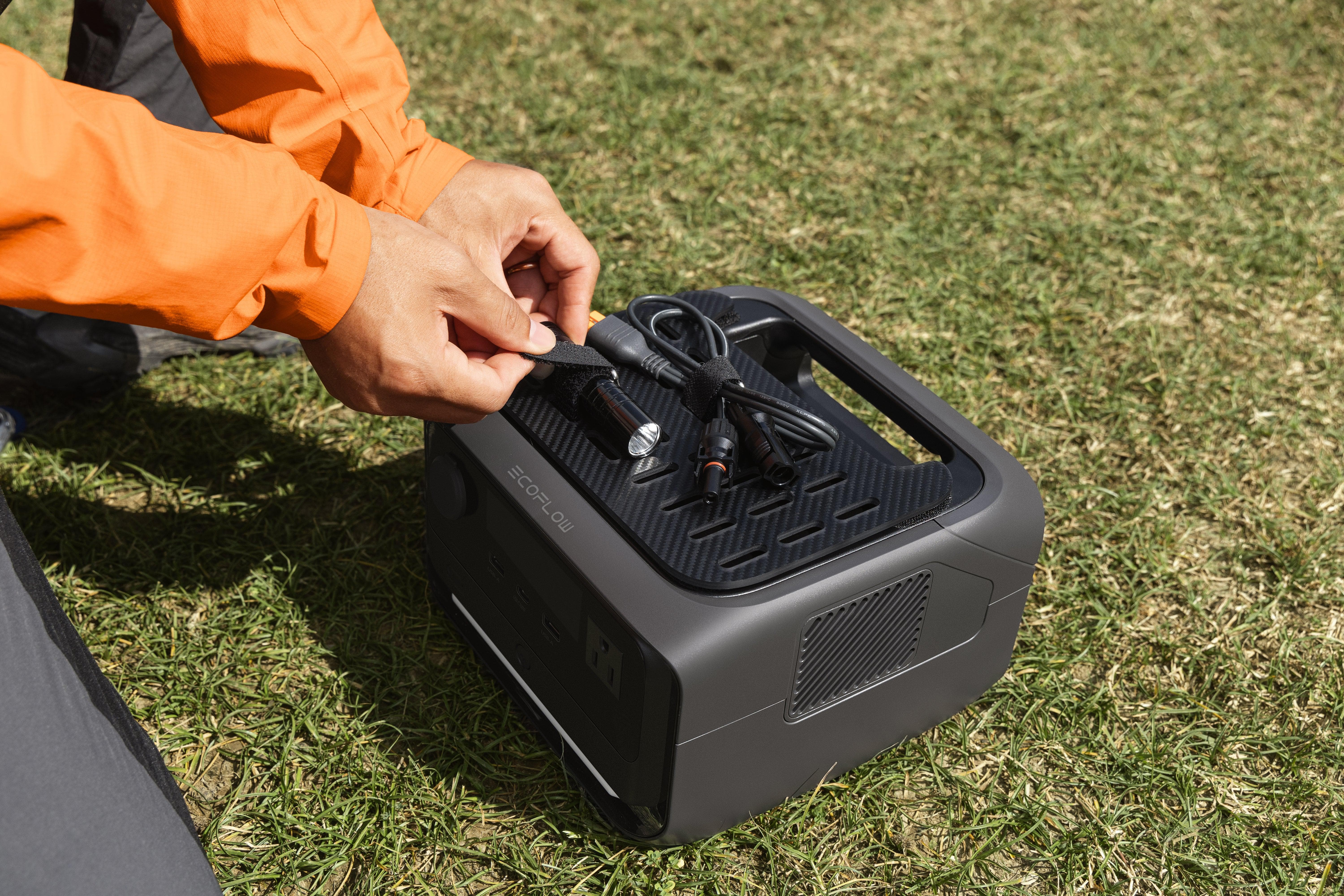 EcoFlow RIVER 3 Plus Portable Power Station with 600W Output | Solar Generator for Camping, RV, Emergencies & Home Backup Power