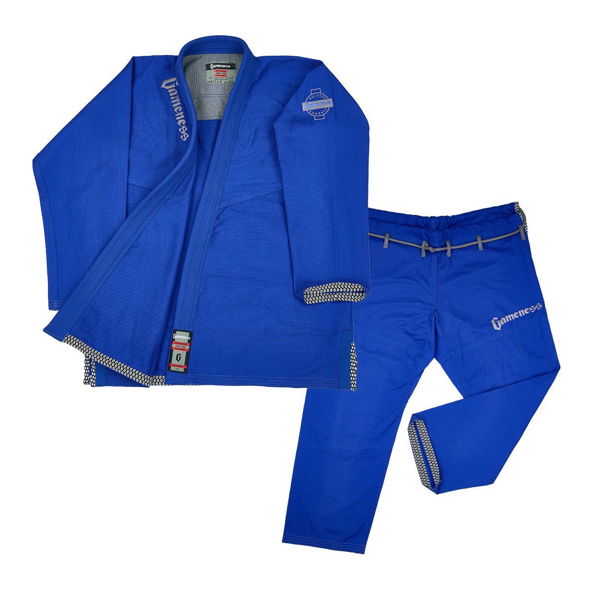 Gameness Men's Feather Gi 2.0 - Lightweight BJJ Jiu Jitsu Uniform for Training & Competition - Perfect for MMA, Grappling & Brazilian Jiu-Jitsu Practice