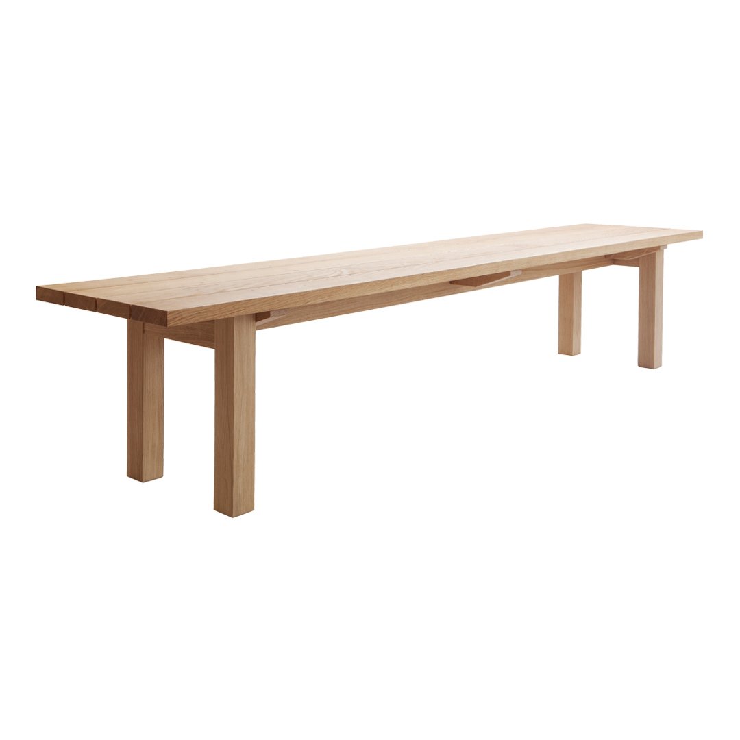 Arkipelago Outdoor Bench - Modern Durable Teak Wood Garden Bench for Patio, Deck, and Backyard - Weather-Resistant & Comfortable Seating for Relaxing Outdoors