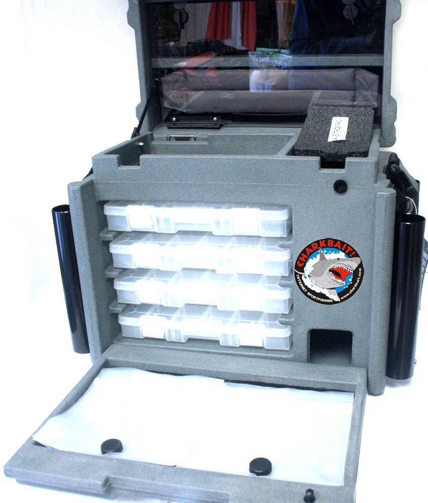 SKB 7100 Small Rigid Tackle Box - Compact Fishing Tackle Storage for Lures, Hooks & Gear - Perfect for Freshwater & Saltwater Fishing Trips