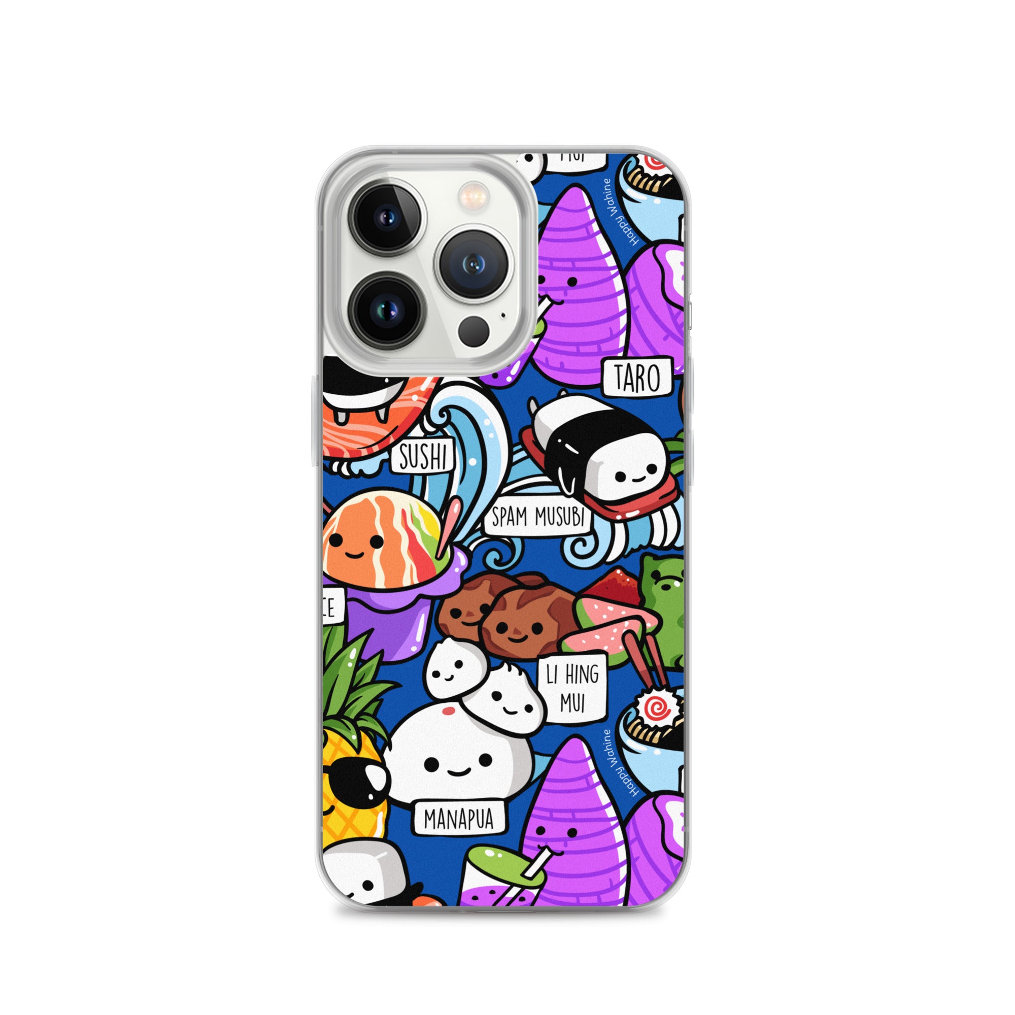Premium Clear iPhone Case with Craving Hawaii Blue Design - Slim Protective Cover for iPhone [Models] - Perfect for Everyday Use, Travel & Outdoor Activities