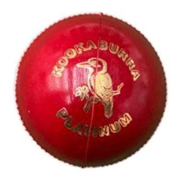 Kookaburra 156g Platinum 4-Piece Cricket Ball - Premium Leather Cricket Ball for Professional Matches & Training Sessions
