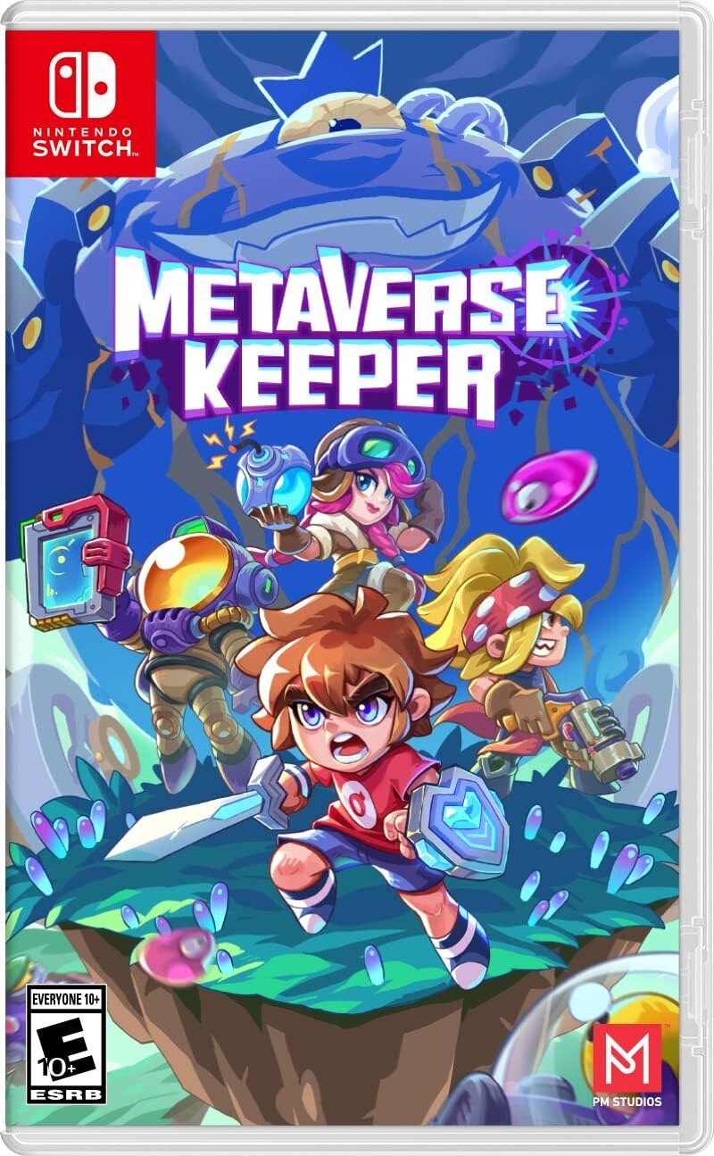 Metaverse Keeper - Action Adventure Game for Nintendo Switch | Explore Virtual Worlds & Solve Puzzles | Perfect for Family Game Nights & Solo Gaming Sessions