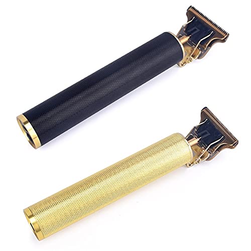 Professional USB Rechargeable T9 Bald Hair Clipper for Men - Cordless Electric Hair Trimmer & Shaver with 0mm Precision - Barber-Grade Hair Cutting Machine (T9-Black) - Perfect for Home Grooming, Salon Use & Travel
