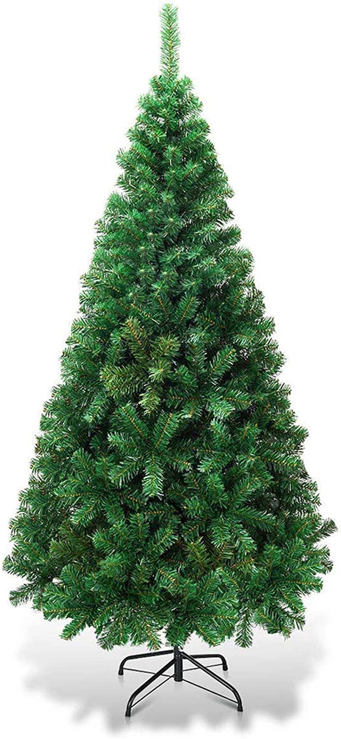 6Ft Artificial Christmas Tree with Foldable Stand - Premium Xmas Tree for Holiday Decorations | Perfect for Living Room, Office & Festive Home Decor