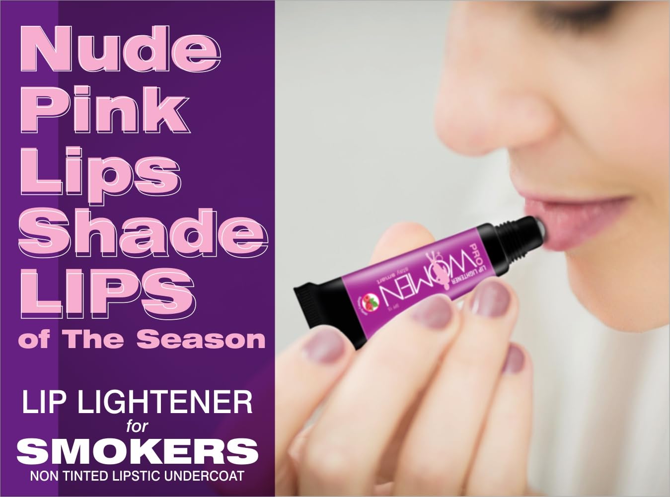 Prowomen SPF15 Lip Lightener Roller for Smokers - Mint Flavored Lip Balm to Relieve Dry, Flaky & Chapped Lips | 10g Coffee Scented Lip Mask for Hydration & Protection - Perfect for Daily Use & Smoking Care