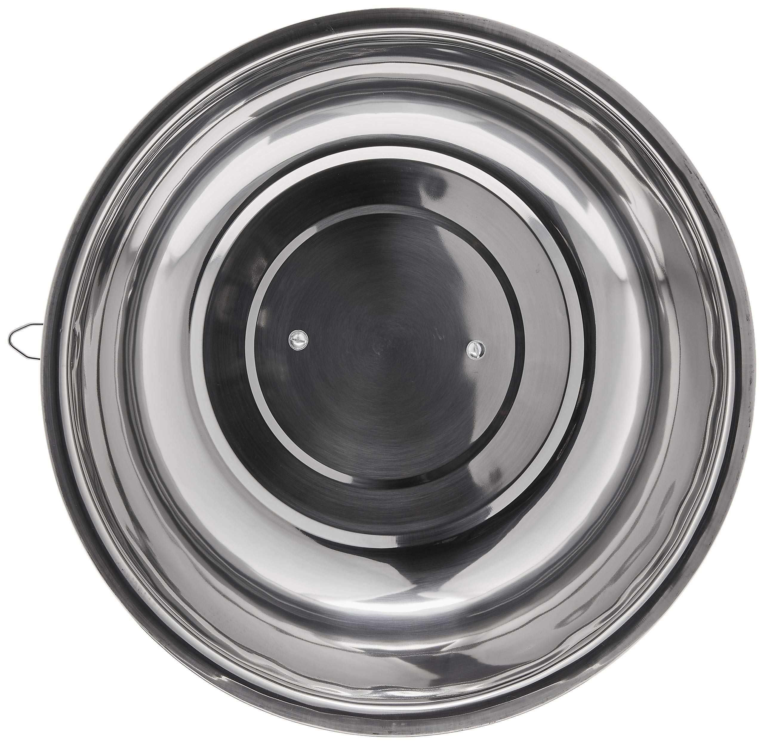 Winco WKCS-14 13-3/4-Inch Stainless Steel Wok Cover - Durable Kitchen Lid for Stir-Frying, Steaming & Cooking - Perfect for Asian Cuisine & Home Chefs
