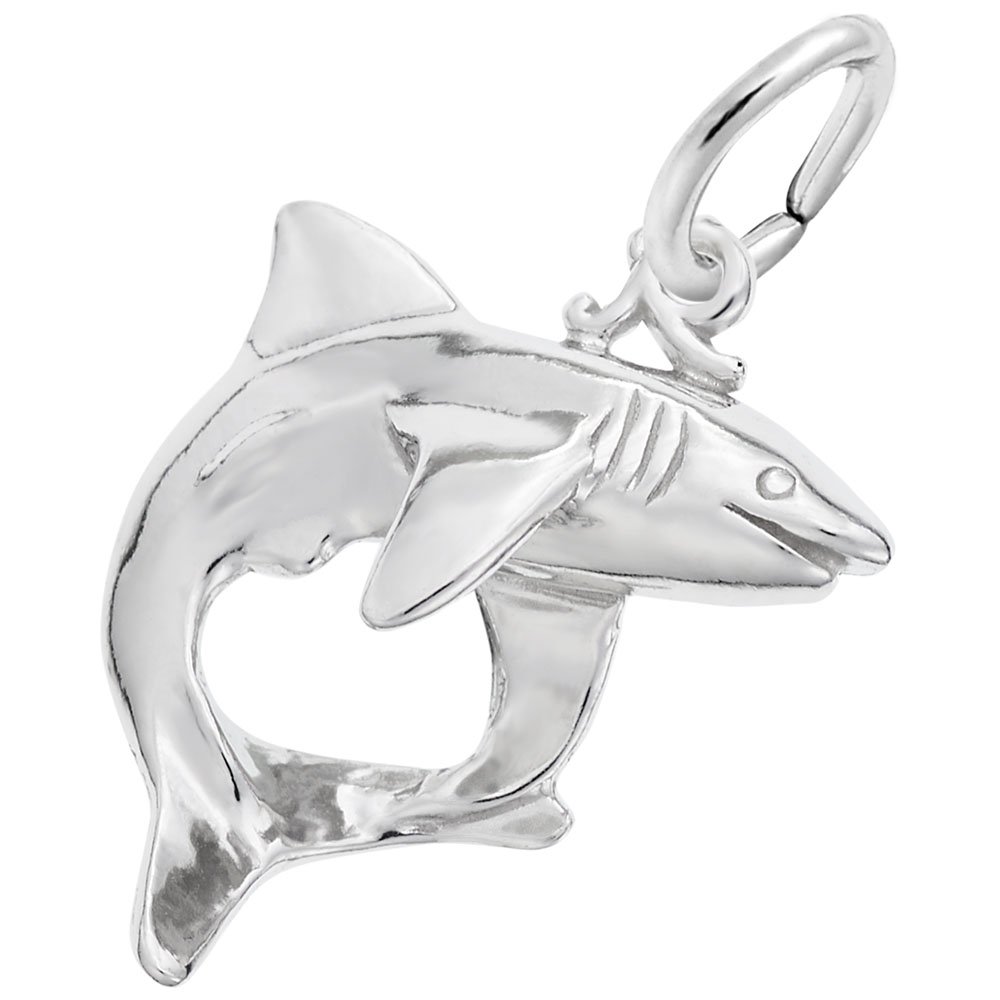 Shark Charm Pendant for Jewelry Making - Handmade Bracelet & Necklace Charms - Perfect for DIY Crafts, Gifts, and Beach-Themed Accessories