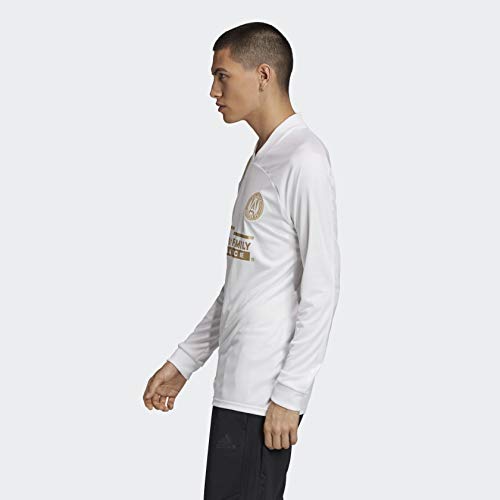 Adidas 20-21 Atlanta FC Home Jersey Long Sleeve for Men - Authentic Soccer Jersey for Fans & Players - Perfect for Matchdays, Training & Casual Wear