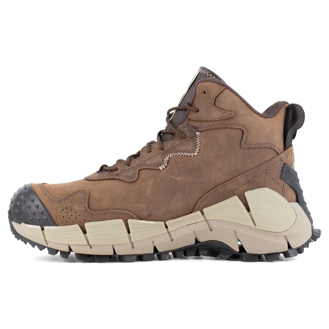 Reebok Zig Kinetica Edge II Waterproof Composite Toe Work Boots for Men & Women - Slip Resistant Hiking Shoes for Outdoor, Construction & Industrial Work (Model IB3025)