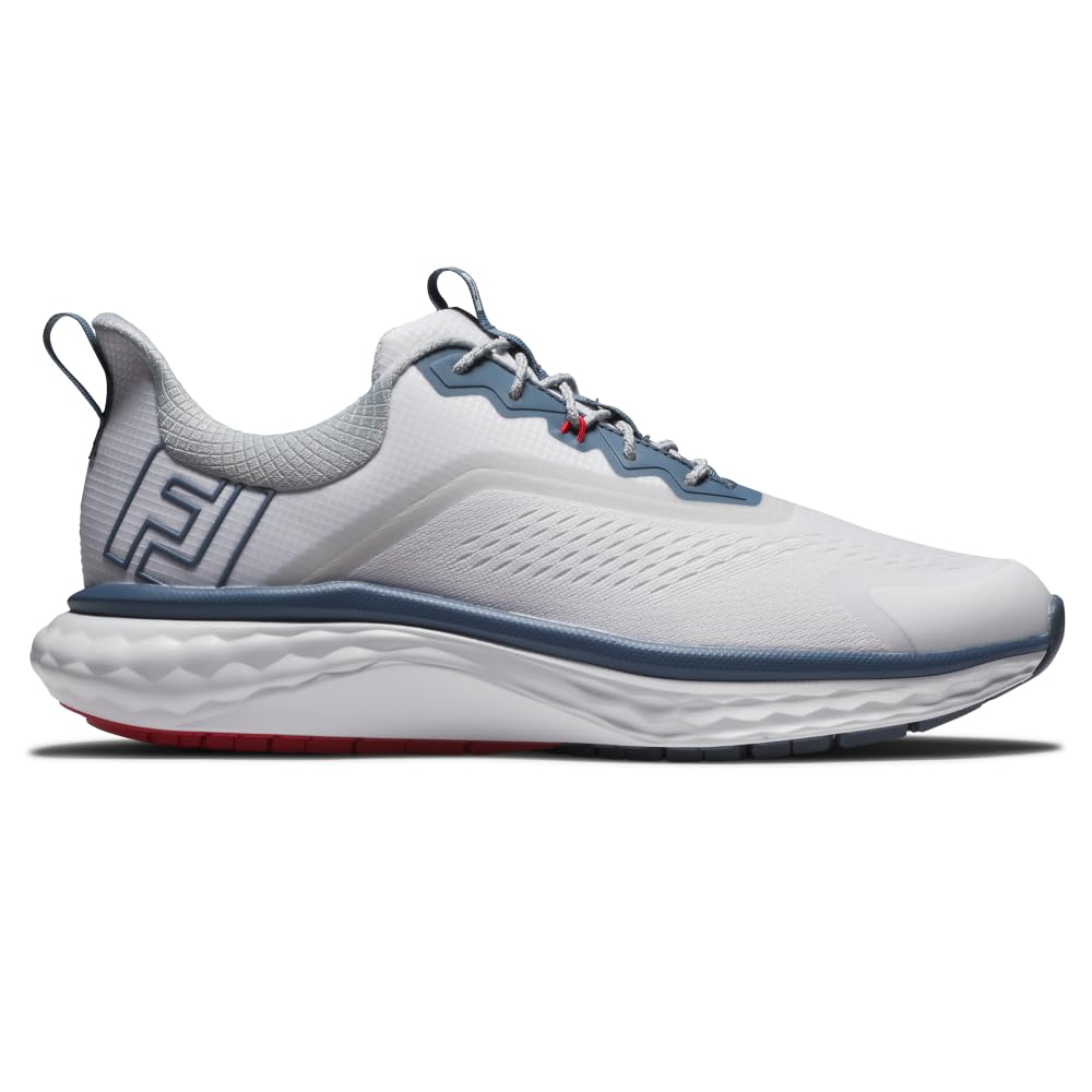 FootJoy Men's Fj Quantum Golf Shoes - Waterproof & Comfortable Spiked Golf Shoes for Men - Perfect for Golf Course & Outdoor Sports