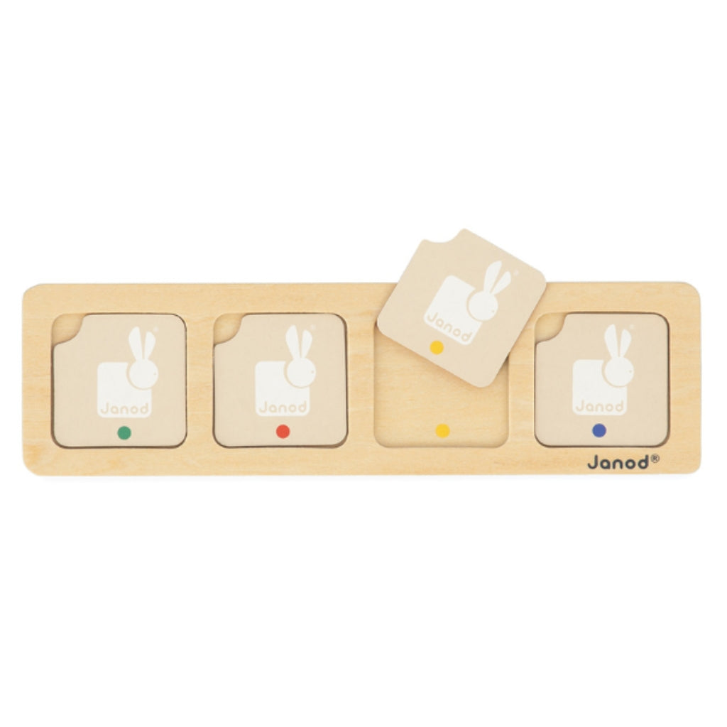 Janod Garden Sequence Cards - Educational Montessori Toys for Kids - Perfect for Preschool Learning & Outdoor Nature Exploration
